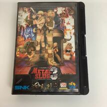 K503-A11T60 NEOGEO ネオジオ METALSLUG3 メタルスラッグ3 NGH-2560 動作未確認 取扱説明書無し_画像1