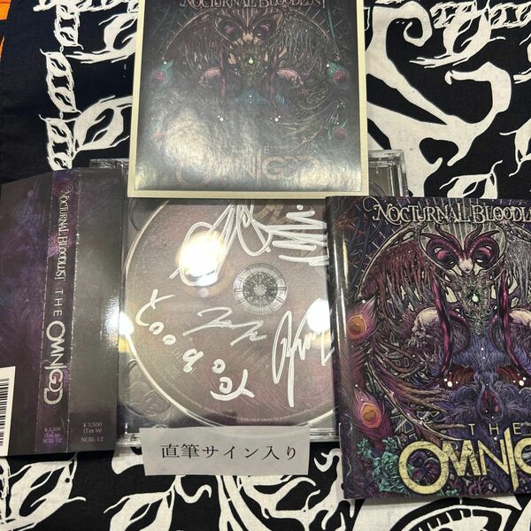 ＴＨＥ ＯＭＮＩＧＯＤ （初回限定盤） （ＤＶＤ付） ＮＯＣＴＵＲＮＡＬ ＢＬＯＯＤＬＵＳＴ 直筆サイン入り