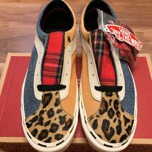 未使用箱付！バンズ ボールドニー VANS Bold Ni (BENDER) multi/denim/plaid/ 品番 VN0A3WLPT7Y サイズUS8 (26cm) 赤系換紐 タグ 箱付 希少_画像4