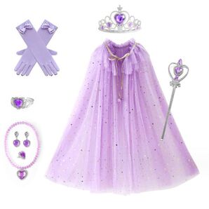 プリンセスドレスセット パープル
