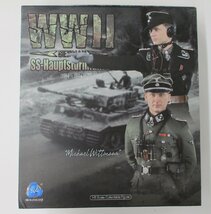 DID 1/6　WWII German SS-Hauptsturmfuhrer Michael Wittmann【ジャンク】ukt092522_画像1