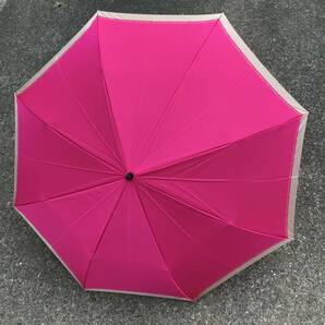 美品【ニナリッチ】本物 NINA RICCI 折り畳み傘 ロゴモチーフ 全長60cm 雨傘 アンブレラ 雨具 メンズ レディース カバー付きの画像3