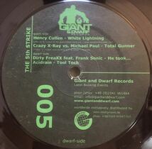 Various The 5th Strike /Giant And Dwarf Records GAD 005 /Crazy X-Ray /Henry Cullen /Dirty Freaxx _画像1