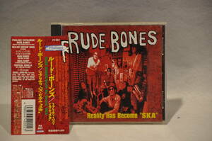 中古CD　ルードボーンズ　rude bones reality has become ska /スカパンク　スカコア　ファースト