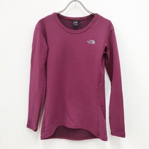 THE NORTH FACE ロングスリーブホットクルー NUW66152 長袖Ｔシャツ カットソー ロンＴ パープル ザノースフェイス 3-0820T F92450