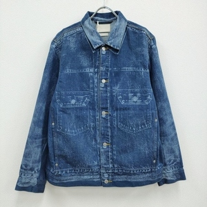 YOKE 新品 LASER PROCESSED DENIM JACKET YK23SS0467B-L 定価59400円 デニムジャケット 23SS ブルー ヨーク 3-0905M F93554