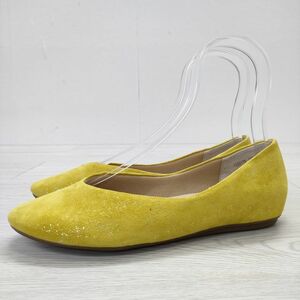 cava cava не использовался товар балетки плоская обувь туфли-лодочки желтый серебряный Sava Sava 3-0912G 221737