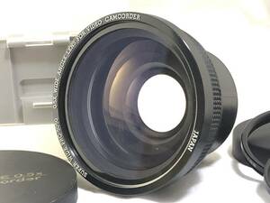 ★極上品★ SUPER WIDE PRO-5050 0.5X WIDE ANGLE LENS FOR VIDEO CAMCORDER #4252