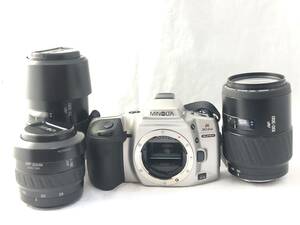 ★動作品★ ミノルタ MINOLTA α 303si SUPER 35-70mm 75-300mm 100-300mm 同梱不可 #4388