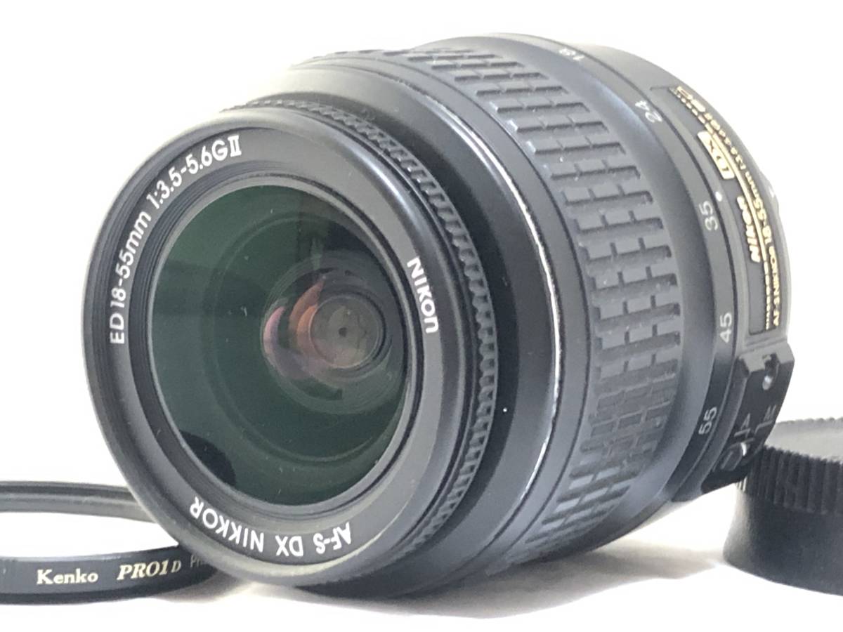 Nikon AF-S DX ズームニッコール ED 18-55mm F3.5-5.6 G II シルバー