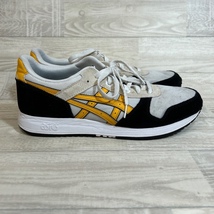 ASICS/アシックス/LYTE CLASSIC/ライトクラシック/1201A477/ローカットスニーカー/ブラック×ホワイト×イエロー/28.5cm_画像4