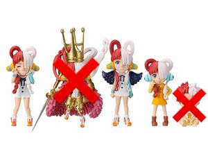 『ONE PIECE FILM RED』 ワールドコレクタブルフィギュア-UTA COLLECTION- ウタ　3種