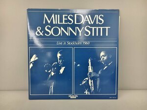 LPレコード Miles Davis & Sonny Stitt Live In Stockholm 1960 DRLP 129/130 2309LBM144