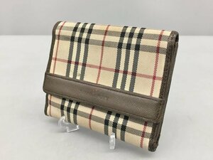 BURBERRY 二つ折り財布 ノバチェック 2309LO037