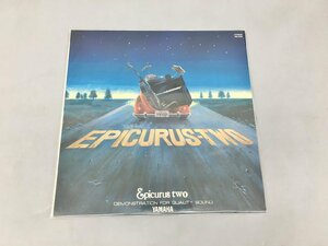 LPレコード EPICURUS-TWO DEMONSTRATION FOR QUALITY SOUND YM-1019 非売品 2309LBM107