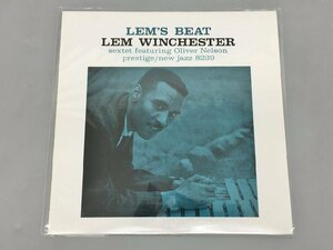 LPレコード Lem Winchester Sextet Featuring Oliver Nelson / Lem's Beat NJLP 8239 冊子付き 2309LBS313