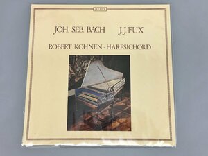 LPレコード Joh. Seb. Bach / J. J. Fux - Robert Kohnen Harpsichord ACC 7805 2309LBS299