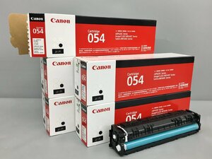 トナーカートリッジ054 計5本セット CRG-054BLK ブラック 純正 キヤノン Canon LBP620C series 未使用 2309LS489