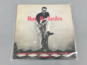 SPレコード Meet Mr. Gordon BOB GORDON Pacific Jazz PJ LP-12 / PJ-422 10インチサイズ 2309LBM031