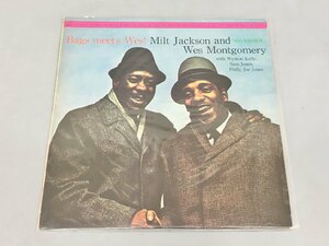 LPレコード Milt Jackson and Wes Montgomery Bags Meets Wes! RIVERSIDE SMJ-6058 国内盤 2309LO156