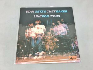 LPレコード Stan Getz & Chet Baker Line For Lyons GAZELL GJ 1006 2309LO090