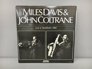 LPレコード Miles Davis & John Coltrane Live In Stockholm DRLP90 2309LBM150