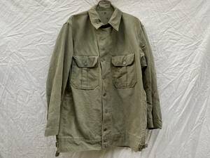 13STARS 金属ボタン 40s M-42 HBT ヘリンボーン ツイル 杉綾織 立体ポケット フィールドジャケット US ARMY ビンテージ VINTAGE 米国軍