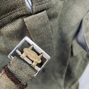 旧日本軍 民間品 戦前 戦中 ジョッパーズ パンツ 尾錠 SOLIDE ボタン フライ サスペンダー ジャパンヴィンテージ JAPAN VINTAGE 30s40sの画像8