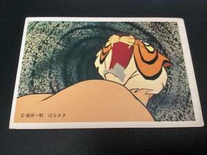 良品　当時物　５円引きブロマイド　「タイガーマスク」　519