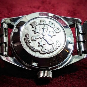 958【動作品】RADO GREEN HORSE ビンテージ 自動巻き ラドー グリーンホース 759-1 25石 レディース腕時計 ウォッチ スイス製の画像2