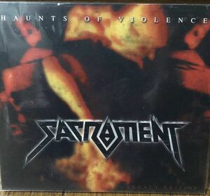 Sacrament 1992年USスラッシュメタル 2014年デジパック再発盤　testament believer slayer sacred reich devastation