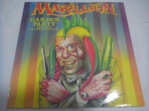 MARILLION-Garden Party (The Great Cucumber Massacre)/Charting The Single/Margaret UK盤 Genesis Peter Gabriel Pink Floyd