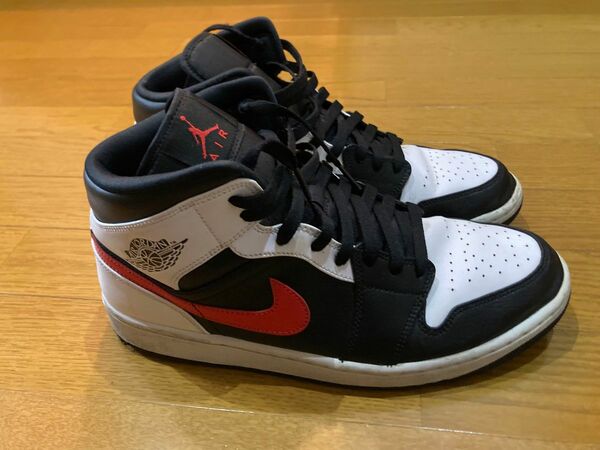 NIKE ナイキ AIR JORDAN 1 MID エアジョーダン 554724-075 US10/28.5cm 箱無 ※中古