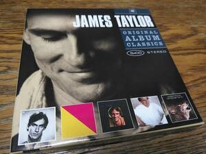 ●JAMES TAYLOR　ORIGINAL ALBUM CLASSICS　5CD (紙ジャケ)　JT, FLAG, DAD LOVES HIS WORK, THAT'S WHY I'M HERE, NEVER DIE YOUNG