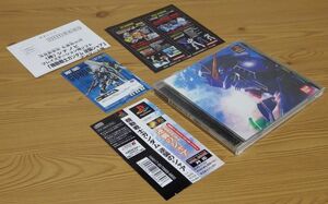 【動作確認済】プレイステーション「機動戦士ガンダム 逆襲のシャア 初回特典」[BANDAI] CD-ROM PS1