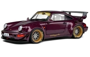 ◎ソリド　1/18 ポルシェ 964　RWB 964 HEKIGYOKU パープルメタリック