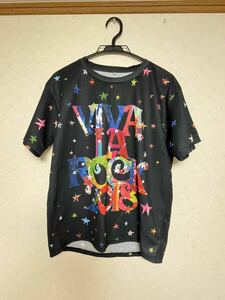 ビバラロック2018☆VIVA LA ROCK☆半袖Tシャツ☆Mサイズ☆ユースド☆使用回数少☆Tシャツ☆クリックポスト☆野外フェス☆ロッキン