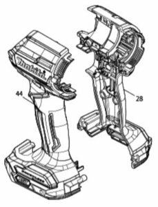 マキタ makita 40Vmax 充電式 インパクト ドライバ TD002GDXFY 用 ハウジングセット イエロー 183V64-2 ボディー カバー 建築 建設 大工