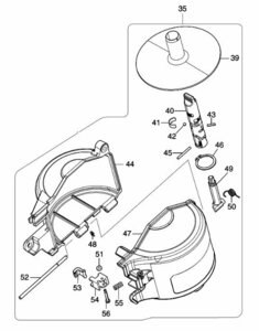 マキタ makita 高圧 エア釘打 AN636H 用 マガジンアッセンブリ 136028-3 部品 パーツ 修理 釘打ち機 釘打機 大工 建築 ビルダー N釘 CN釘