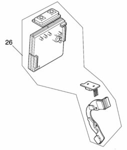 マキタ makita 10.8V 充電式 せん定ハサミ UP100DSAX 用 コントローラ 620K67-4 剪定 剪定鋏 ハサミ バサミ 採取 果実 農家 農産 園芸