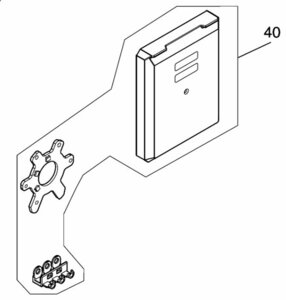 Makita Makita 40Vmax Перезаряжаемая Pintakka Pt001grdx Controller 620H96-9 ремонтные детали.