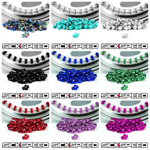 SICKSPEED dummy earrings bolt all 10 color USDM JDM Schic Speed XXR Avid1 Stan s drift dummy bolt a