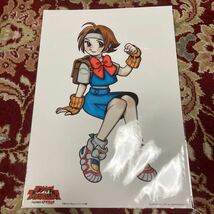 手塚治虫記念館『「テヅカプファイティングユニバース CAPCOM VS. 手塚治虫CHARACTERS』展アートカード(若葉ひなた、私立ジャスティス学園)_画像1