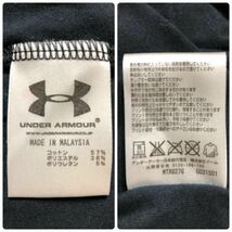 【良品】 UNDER ARMOUR CHARGED COTTON LOOSE TEE アンダーアーマー Tシャツ トップス サイズMD 半袖 MTR8276 黒_画像10