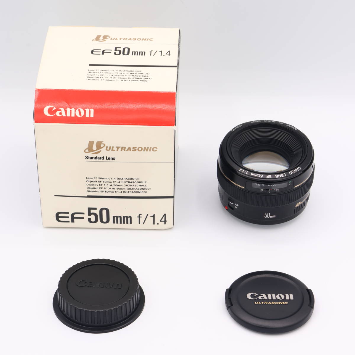 CANON EF50 f/1.4USM 単焦点レンズ 中古品 使用僅か Kenko製レンズ
