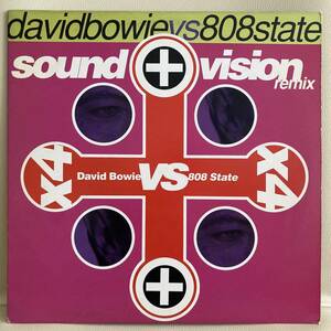 David Bowie vs 808 State - Sound + Vision 12 INCH