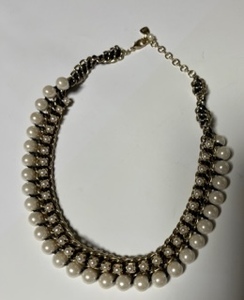 IKUKO/ choker / necklace / neck decoration / pearl 