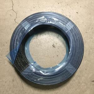  postage is cheap new goods 1m from cutting OK soft VCTF plus 2SQx2C 2 core black color Fuji electric wire vinyl cab tire receipt OK