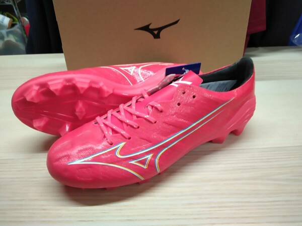 ミズノ MIZUNO サッカーシューズ サッカースパイク ミズノ α PRO ミドルモデル P1GA236464 固定式 合成皮革 27,0cm