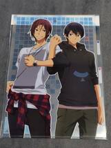 ☆クリアファイル☆ Free! Eternal Summer 京アニショップ限定 3ポケット 七瀬遙 & 松岡凛 /gb93_画像1